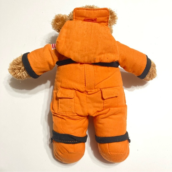 Kennedy Space Center NASA Astronaut Orange Suit W/O Helmet Teddy Crew Bear Plush - Picture 5 of 6